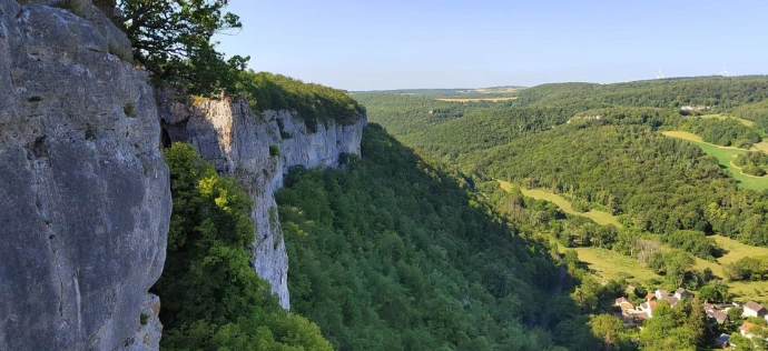 La falaise de bouilland
